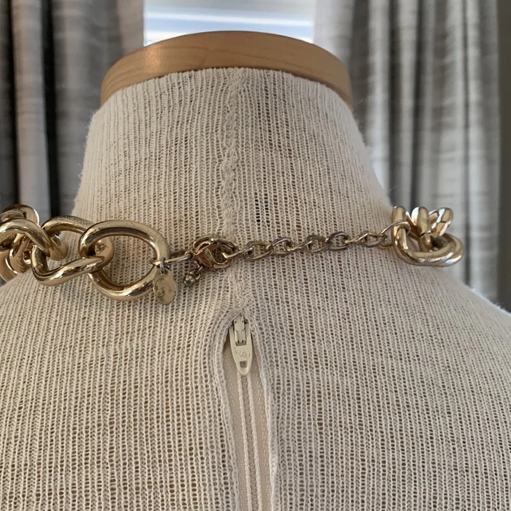 Chunky gold chain Charming Charlie’s necklace